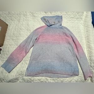 Women’s Time & Tru Mockneck NWT Size Small 4-6 Lilac Bud Ombre Sweater